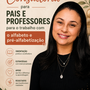 CONSULTORIA PARA O TRABALHO COM A PRÉ-ALFABETIZAÇÃO